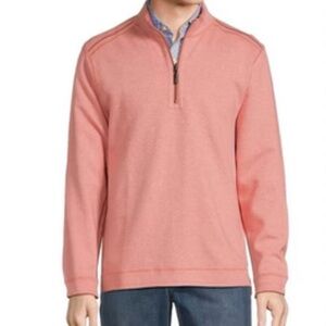 Men’s XL Tommy Bahama NWT Flipshore Reversible 1/4 zip sweater